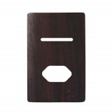 Placa p/ 1 Interruptor + Tomada 4x2 - Novara Tabaco
